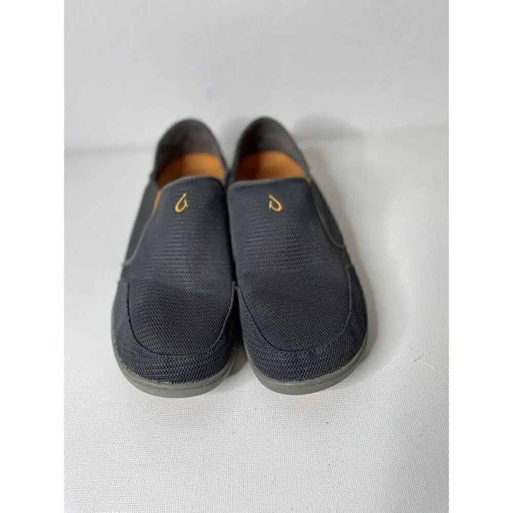 Olukai Nohea Mesh Blue Mens Size 8 Slip on Casual Shoes